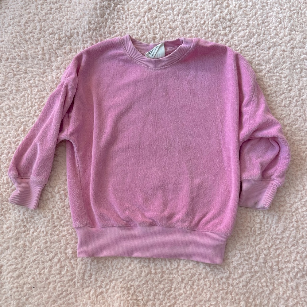 Terry sweatshirt